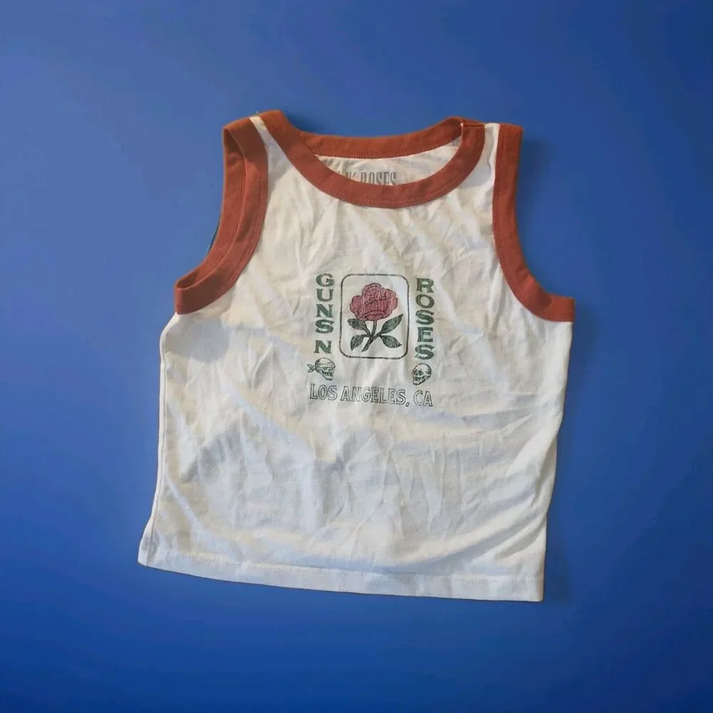 Levi's Kids Denim Jacket M (8) plus Guns N' Roses Graphic Tank Top LG